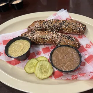 FOOTLONG PRETZEL DOG