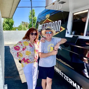 Lucky enough to be with one of the owners who was inspired in Vienna to open this food truck.