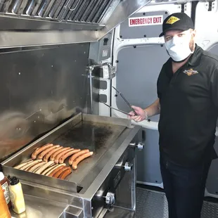 Safety first...we care about your health and will be wearing the proper masks and gloves for your protection!