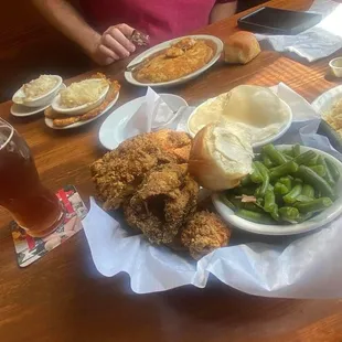 Chicken dinner, Warsteiner Dunkel