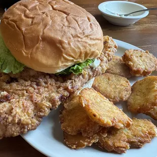 Pork Tenderloin (Breaded)