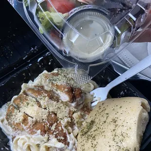 Chicken Alfredo Fettuccine