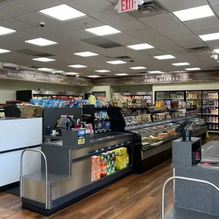 Grocery Dept Register/Check out Isle