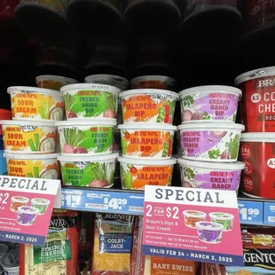 Braum's delicious Dips 2 for $2. Wow!!!