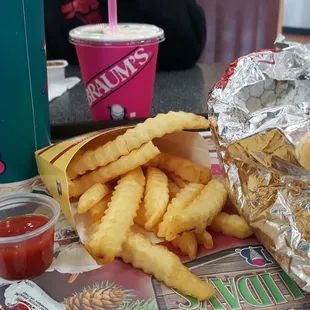 Jalapeño cheeseburger combo