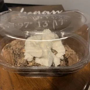 Double candy bar Sunday extra hot fudge  What does this look like to YOU? SMH