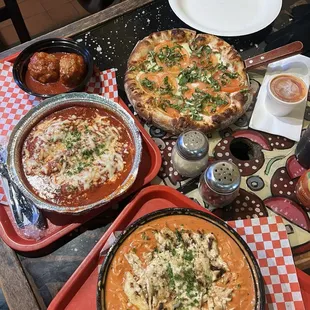 Margherita Pizza Small 10" Cannelloni Cheese Meatballs Spaghetti Carbonara