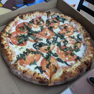 Margherita pizza