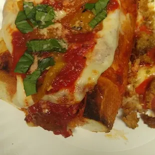 Meatball sandwich, absolutely delicious!