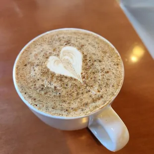 Dirty chai tea latte made with love!