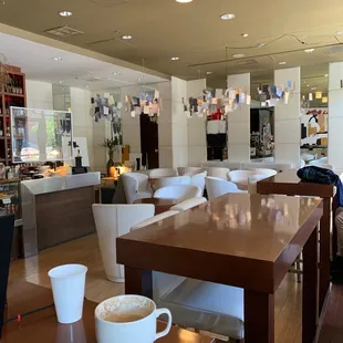 interior, sushi and sashimi