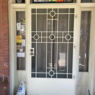 Front door.