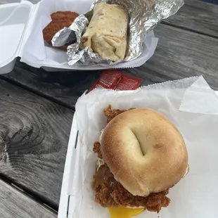 bagels, bagel, food