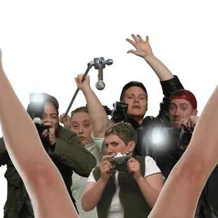 a group of people posing for a picture