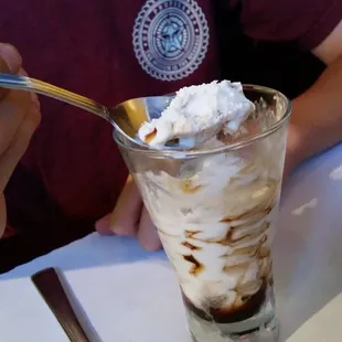Coffee gelato imported from Italy. Mmmmmmm...