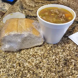 Mexican Style Meatball Soup