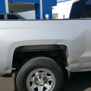 Truck went in for servicing for over 3 weeks and came out wrecked.