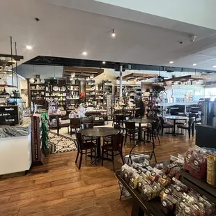 Dining area looking towards gift shop