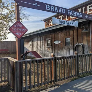 Even your fur baby can have a great time at Bravo Farms