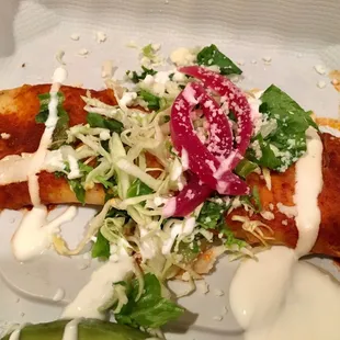 Cheese Enchilada ($6)- 3.5/5 stars