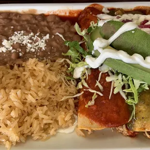Enchilada Triple Sauce Combo
