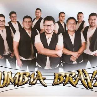 a group of men in vests