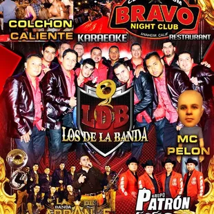Noche de banda todo los jueves