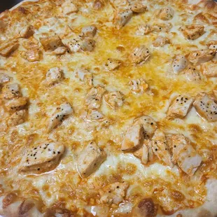 Chicken buffalo pizza