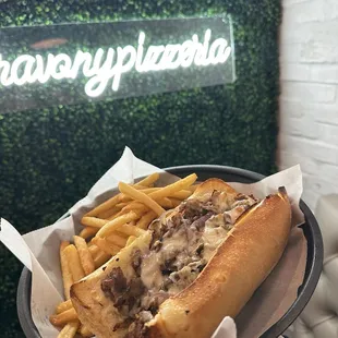 Sub with Fries