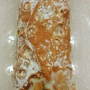a close up of a pastry