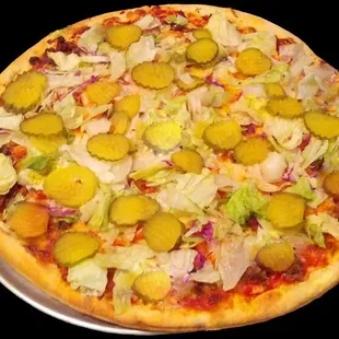 BACON CHEESEBURGER COMBO PIZZA