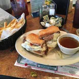 Italian Beef with fries