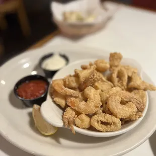 Shrimp and Calamari