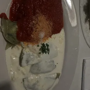 Spinach Ravioli
