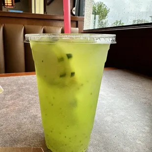 Cucumber/lime drink