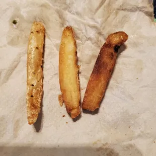 Yesterday&apos;s fries I think