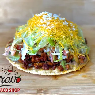 Al Pastor tostada