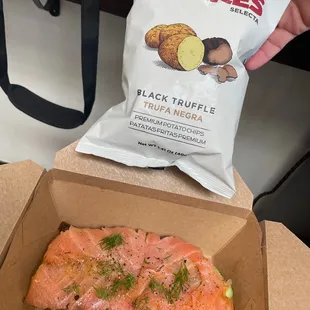 Smoked Salmon Toast
