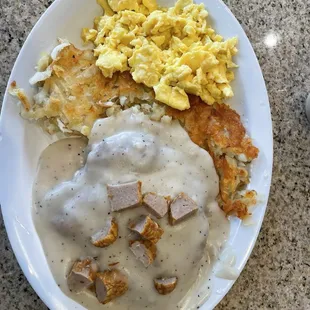 Country Fried Steak Breakfast