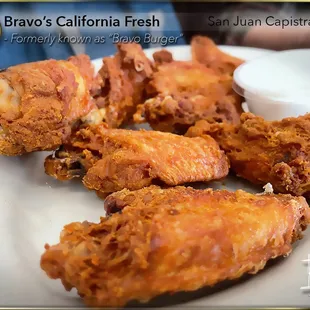 Buffalo Wings - Okay; too salty.
