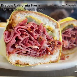 Pastrami Sandwich - detail