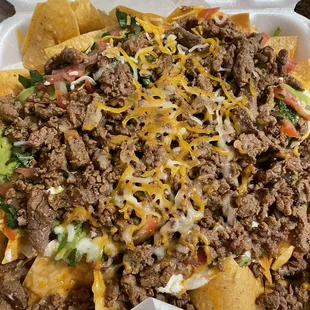 Carne Asada Super Nachos