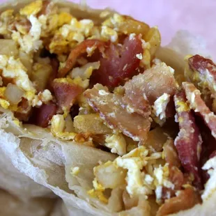 Breakfast burrito