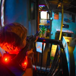 It's Game on in Laser Tag