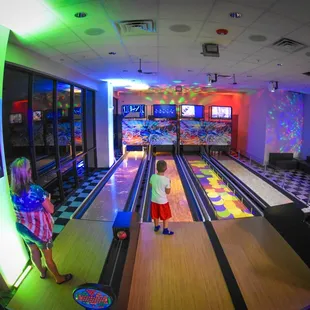 Mini bowling fun for all ages.