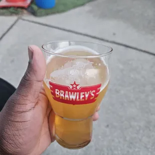 A cold hazy ipa