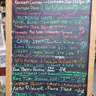 Extensive and unique beer options