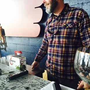 Mike at Brawley's- he's a good one!