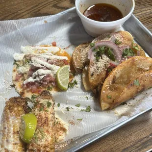 Street corn was great!