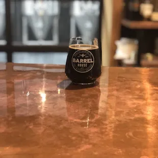 Claus vanilla peppermint sweet stout